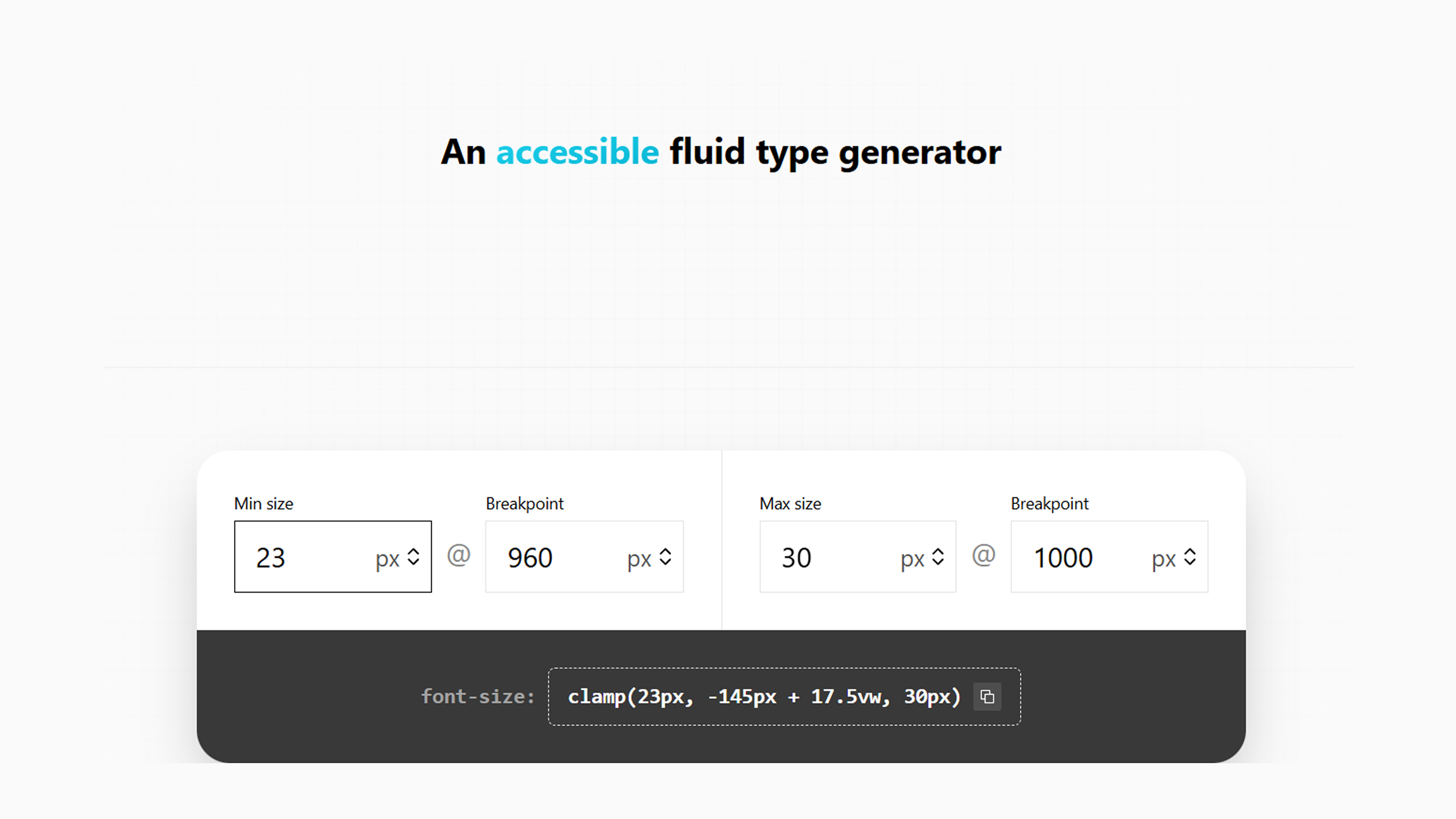 Good result of calculations