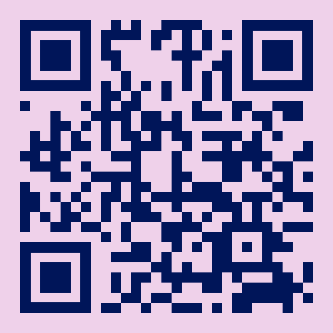 Podcast website QR code